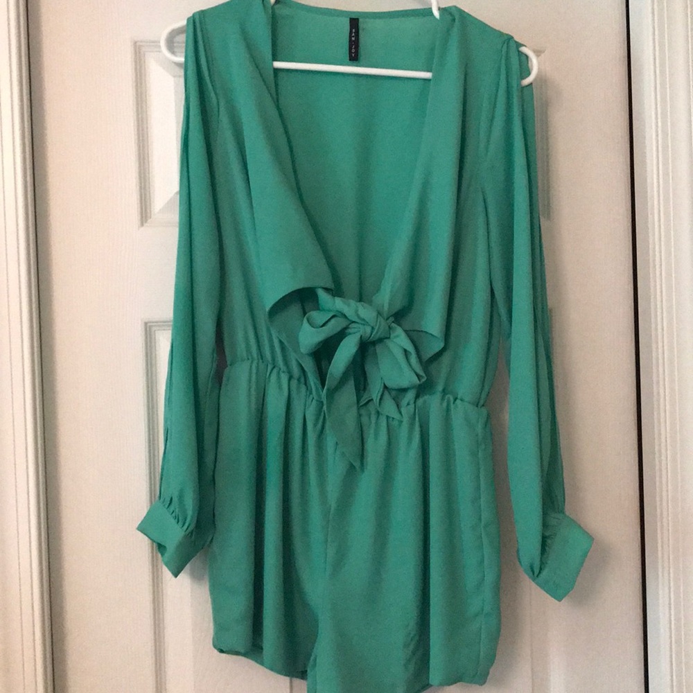 Teal romper